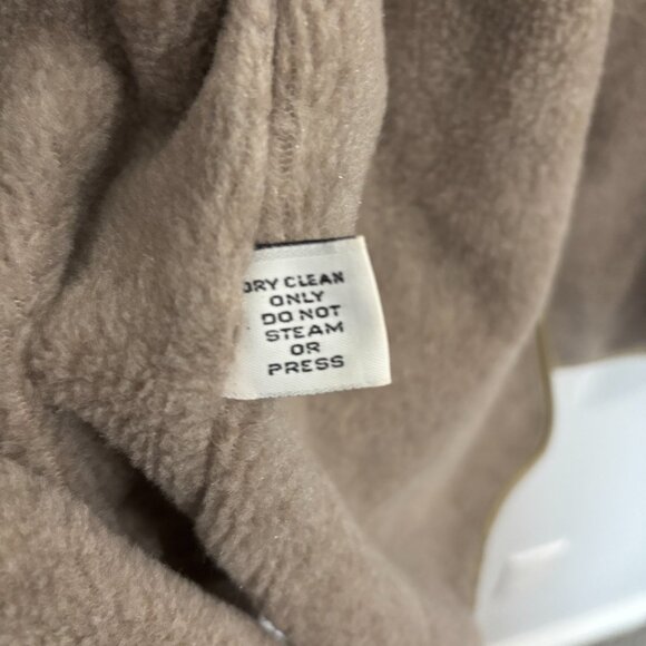 London Fog Maincoats Trench Coat 46R Khaki Belted Zip-In Liner Double Breasted - Picture 10 of 16